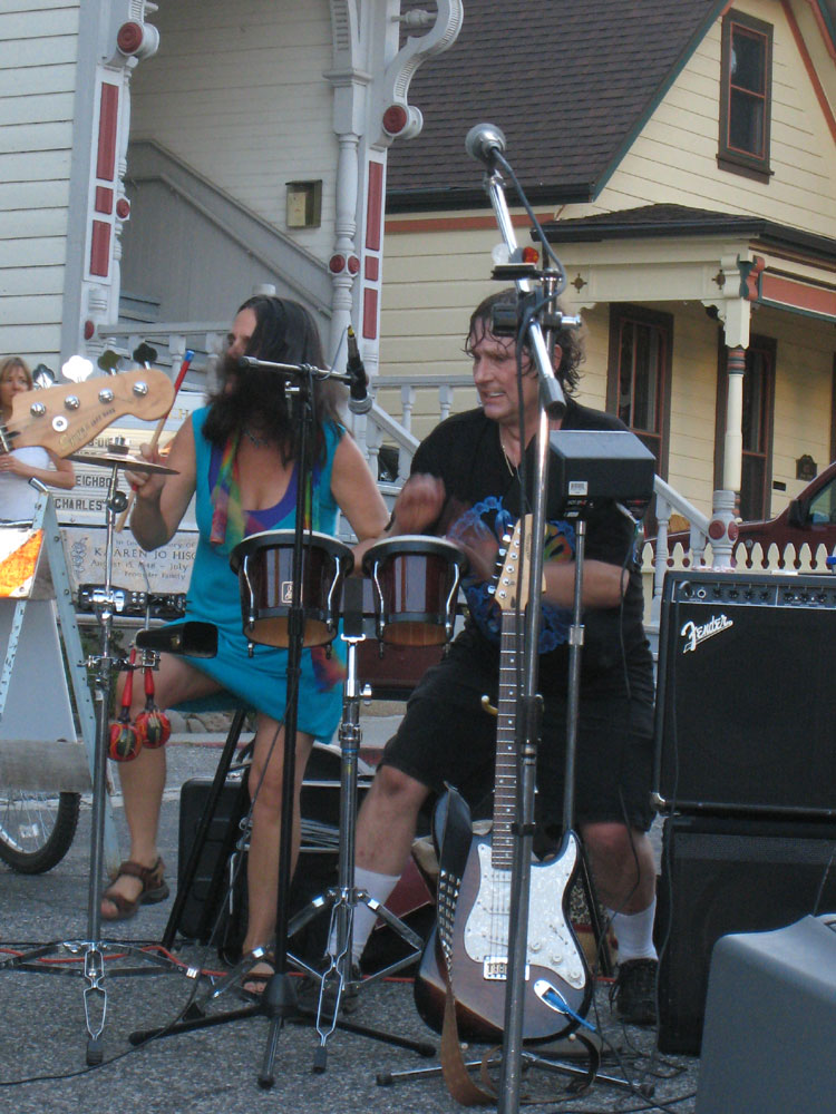 Doug and Cath Drum Jam