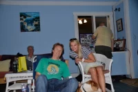 Charlie and Mk at the Cooked Rice Concert 2014