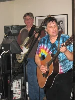 Doug and Al Cooked Rice concert practice