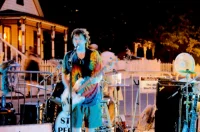 Doug with Star People at Hot Summer Nights in Nevada City, July 12, 2017
