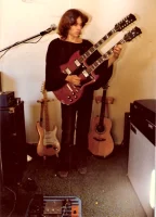 Double neck guitar!