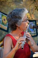 Kathy at Cooked Rice Concert