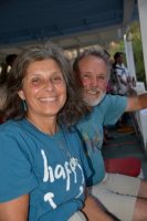 Giovanna and James at the Cooked Rice concert 2014