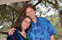 Doug and Cath after the show